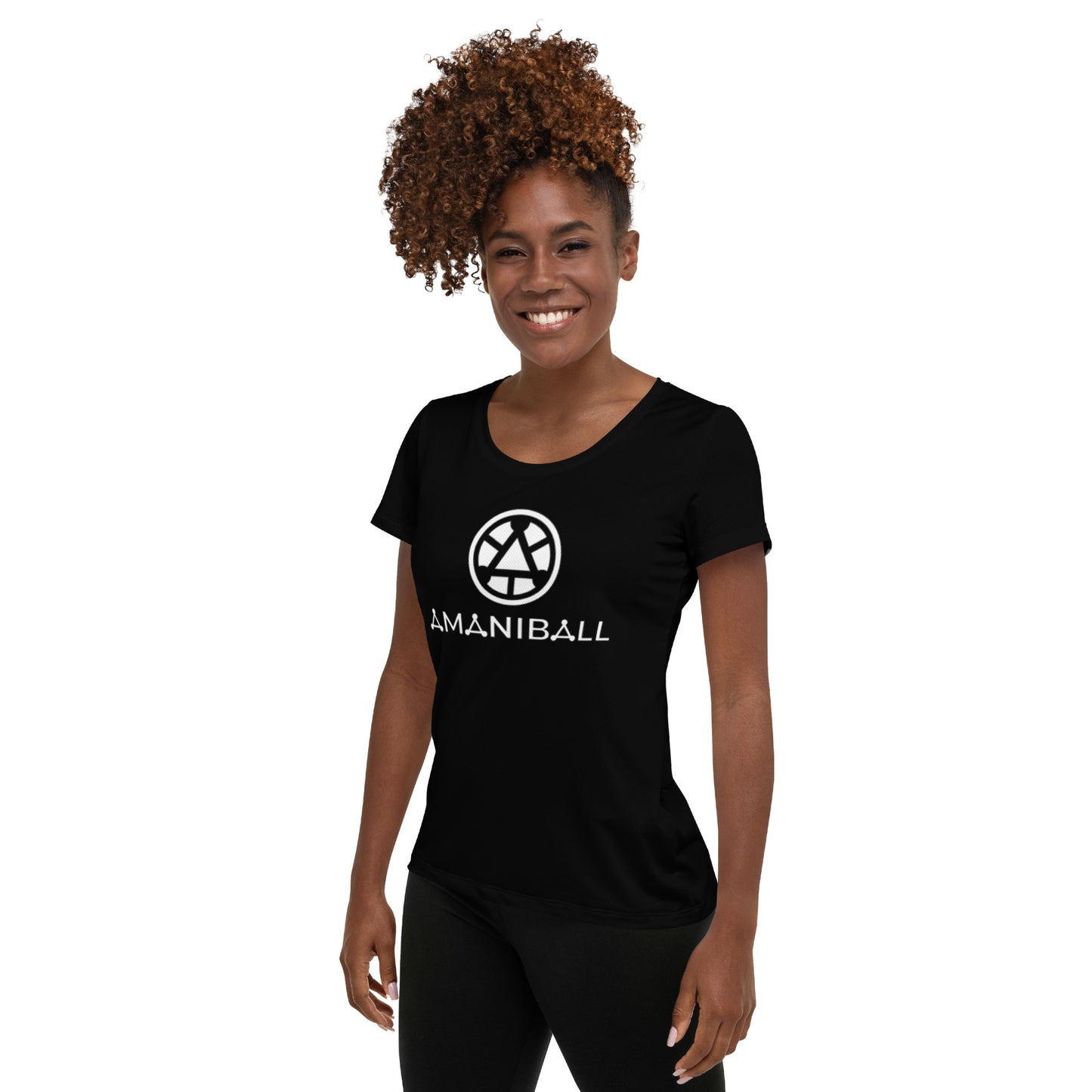 AmaniBall Women's Athletic T-shirt